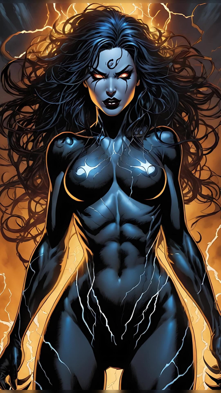 LustRender: Оголена umbra shock lightning tendrils