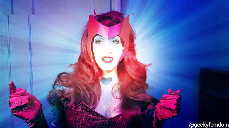 Geeky Femdom: Wandavision- Shrunk oleh Scarlet Witch