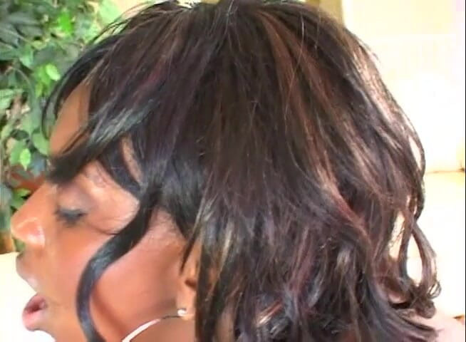 Radical Interracial: Hot and horny ebony gets fucked hard