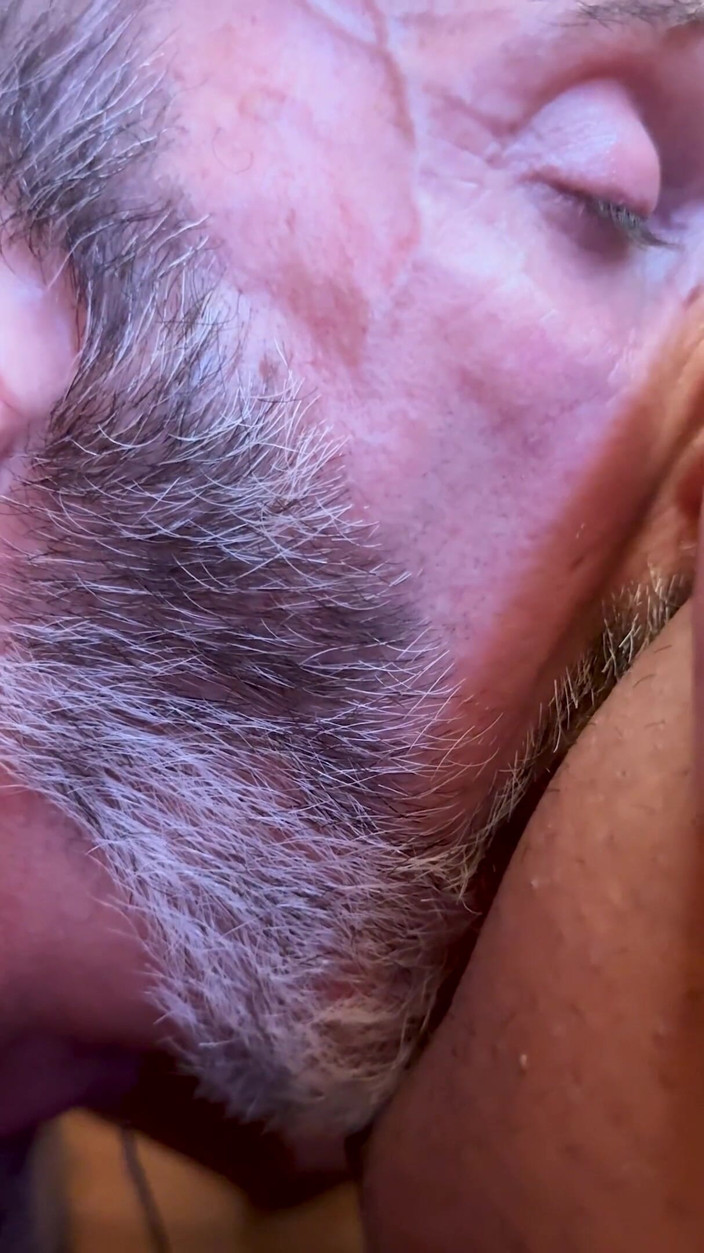 Chub big ricky: Mature Submissive Sucks Fat Bear's Thick Cock Part 1