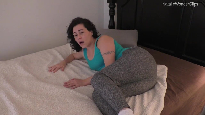 Natalie Wonder: Stepmom's messy anal adventure