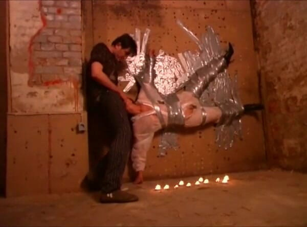 Maledom Austria: Dominus Ronaldo taped his redheaded slave to the wall and...