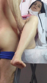 Nurse Makes Patient Have Very Hard Erection