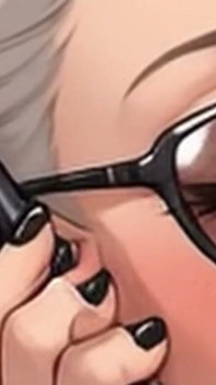 Waifu Mature Secretary POV - Office Phone Call Close-up Boob Teasing Undressing