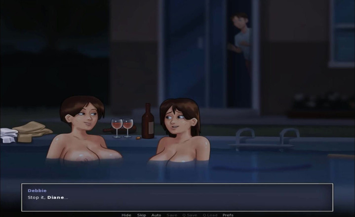 Hentai World: Summertime saga - cookie jar Debbie 4