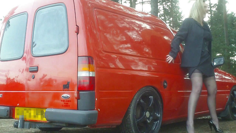 Movies by Louise: Pemotretan gloryhole van