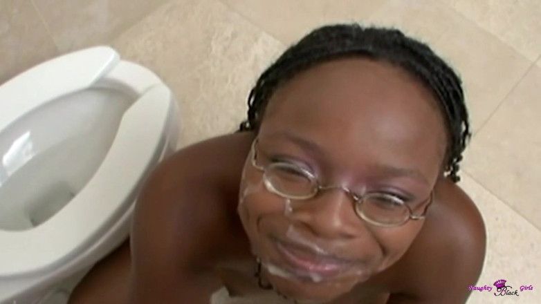 Naughty Black Girls: Nothing Compares to a Black MILF with Glasses Sucking Fucking...