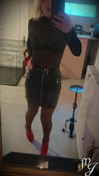 Nylon- Und Lederfetische - Herrin Julia