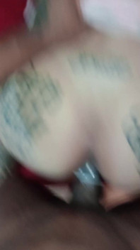 Tattooed Hottie Gets Fucked From Behind by Her Boss