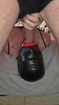 Hooded Wife Gets Throated and a Mouthful of Cum