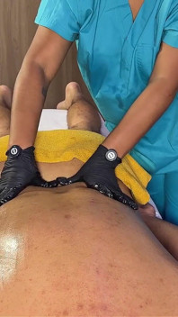 Amateur Latina Gives a Wild Surprise Ending at the Luxury Spa