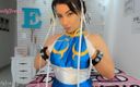 Emanuelly Raquel: Hướng dẫn thủ dâm lỗ hậu của Chun Li Cosplay