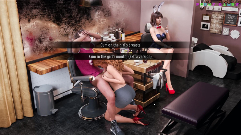 Porny Games: Milfs van Sunville door L7team - trio op de schoonheidssalon van...