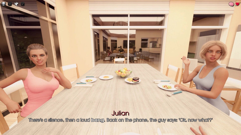 3D Cartoon Porn: Mein vergnügen 3 - lori küsst zum ersten mal julian im park...