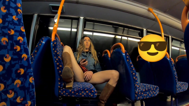 The Midnight Minx: Horny crossdresser bus trip