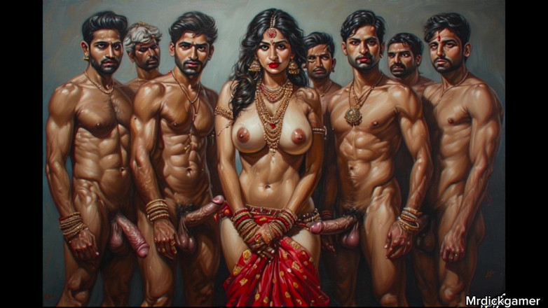 Mr dick gamez: Audioverhaal van vreemdgaande vriendin met een enorm lul duidelijk Hindi-verhaal