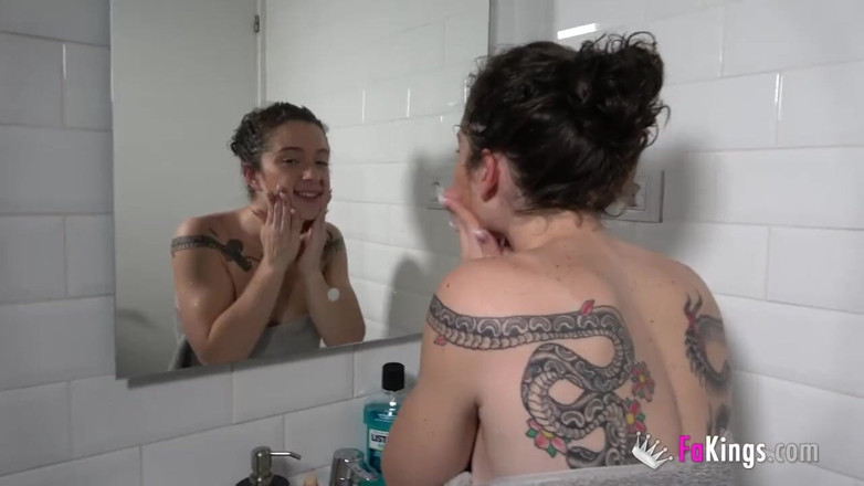 FAKings: Sandra and her ultimate casting: The biggest cock I've ever...
