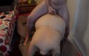 Sex hub couple: John cums on Jen&amp;#039;s back after fucking her doggy style