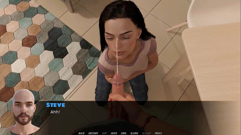 Dirty GamesXxX: Выходы из игр: домохозяйка с огромным камшотом на лицо - Ep3