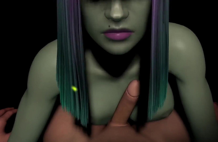 Wraith ward: POV robot girl strip tease