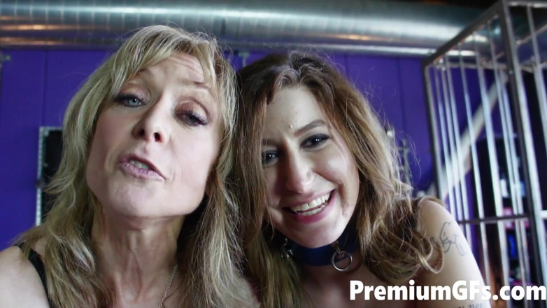 Premium GFs: Milf blondă Nina Hartley în interviul ei BTS