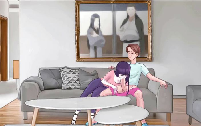 Cartoon Play: Sexnote bölüm 25 - ebeveynleri evde yokken öğrenci oral seks