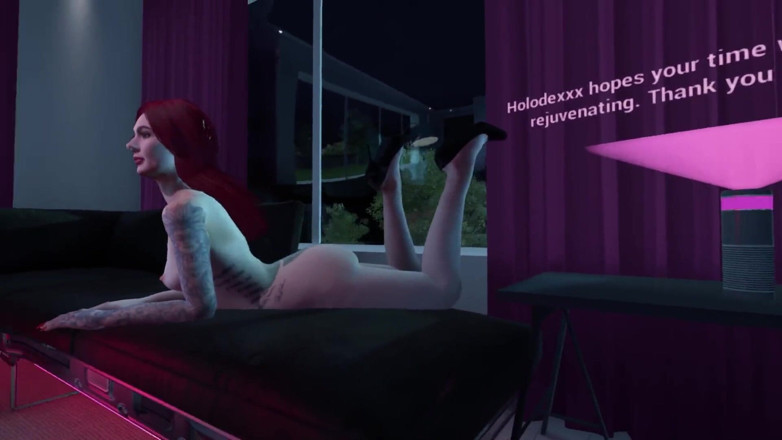 LewdArcade: Holodexxx Home Simulator Porn Game Play [part 01] Sex Game, Nude Game