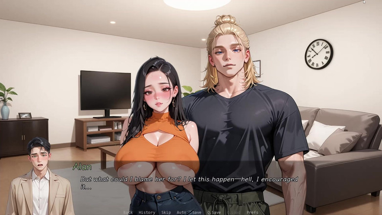 Studio-77: Ntr'd von meinem Freund 25 Nts Route - Animiertes betrügendes Ai Hentai-Spiel