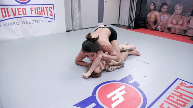 Evolved Fights: Vanessa vega vs david lee karışık güreş