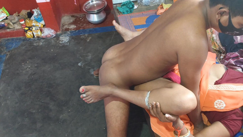 Sobha rani: Hot Newly Weds Bhabi Creampie przez Jeth Ji w jej...