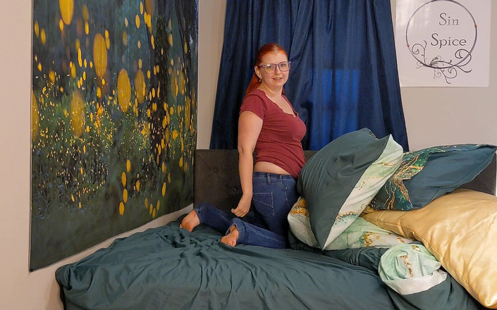 Sin Spice by Sophia Sinclair and Jasper Spice: 赤毛の義理の叔母Buttcrack露出作りあなたのベッド