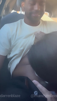 Crazy Lady Hits My Car so I Make Her Give Me a Blowjob