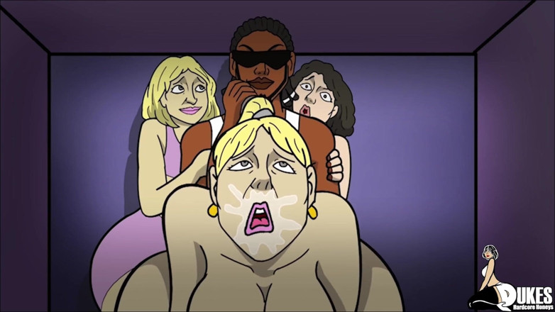 Dukes Hardcore Honeys: Milf booty gets pounded by BBC and dildo