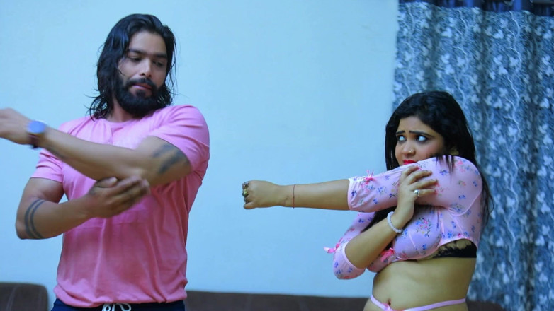 Triflicks: Husband Went to Office Wife Enjoy with Gym Guy