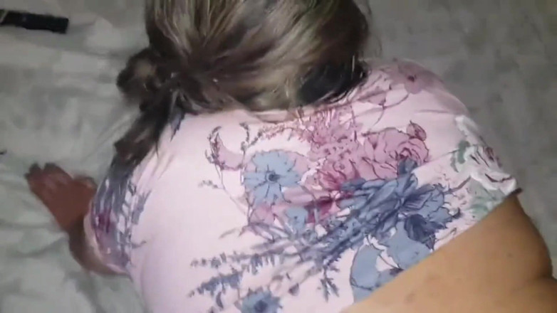 Real homemade BBW BBC porn: WildEnglishBBW BBC Nata4sex eating my pussy deepthroat deep hard fucking