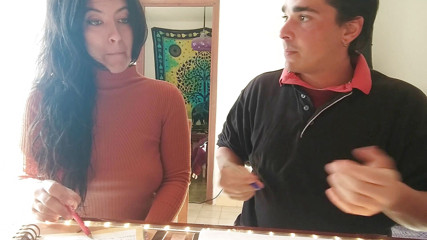 DragonGalaxy11: Horny teen student has sex with teacher