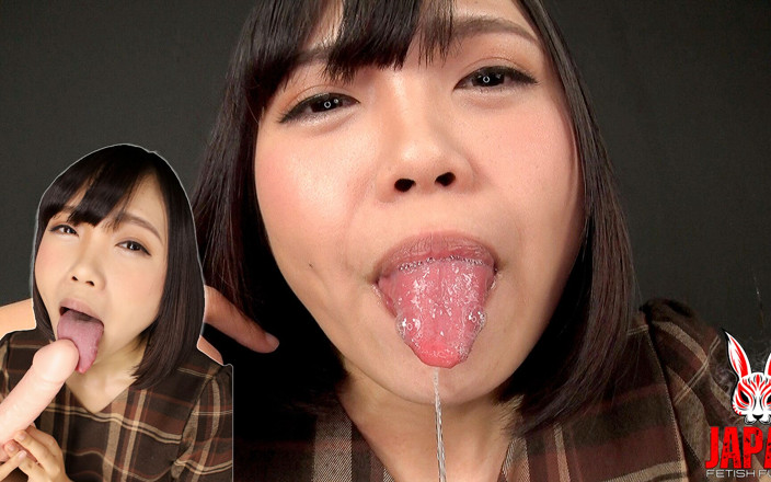 Japan Fetish Fusion: Iori’s Naughty Tongue Fills a Glass with Saliva and Licks...