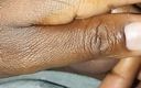 Kenyandick: Hairy Kenyan Twink Vigorously Stroking His Hard Dick. Part 2