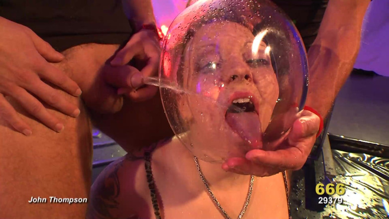 German Hardcore Gangbang: Three Oily Lesbians with Fake Tits Tribbing and Squirting in...
