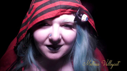 Mxtress Valleycat: Caught perving on the witch