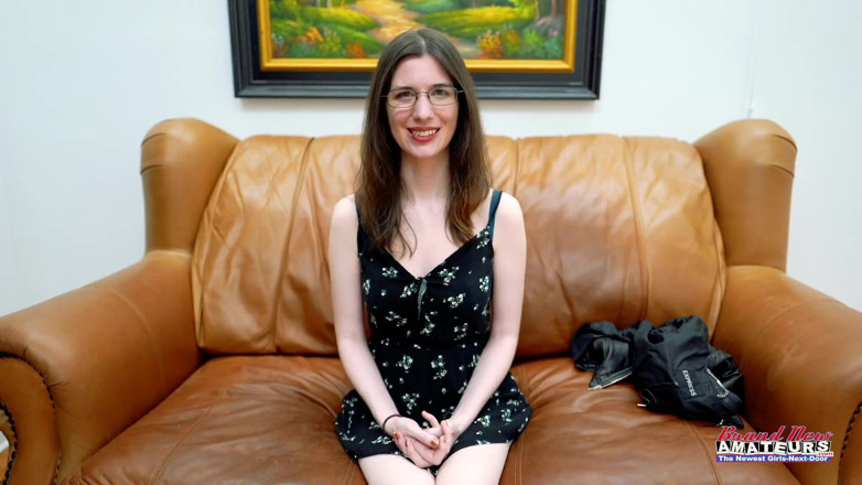 Brand New Amateurs: Part 1 of 2 submissive freaky MILF gets undressed for the camera...