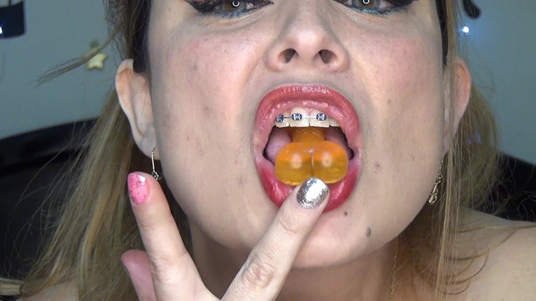 Angel eyes studio: Swallowing Jelly in the Shape of Penises