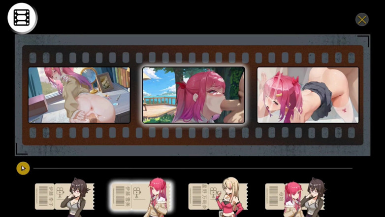 NSFWOtaku: Hentai Game - Thick Blonde &amp; Slutty Redhead College Girl Sex Gallery -...