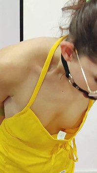 Stunning Brunette Sexy Apron Fetish Ballgagged Tape Bondage
