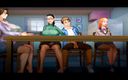 Hentai World: Taffy Tales invitado se masturba debajo de la mesa