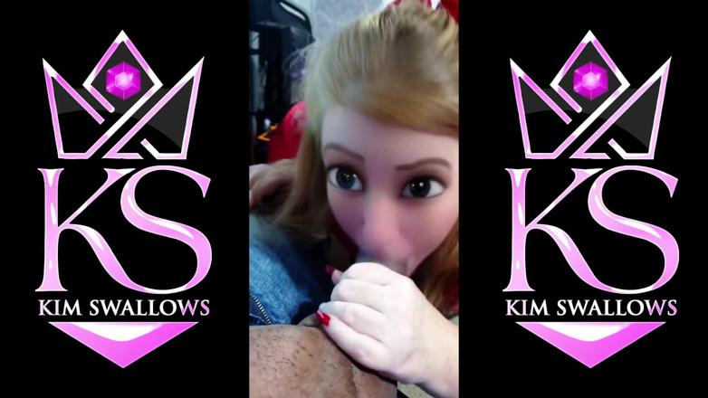 Kim Swallows: Princess Cum Dump Slut