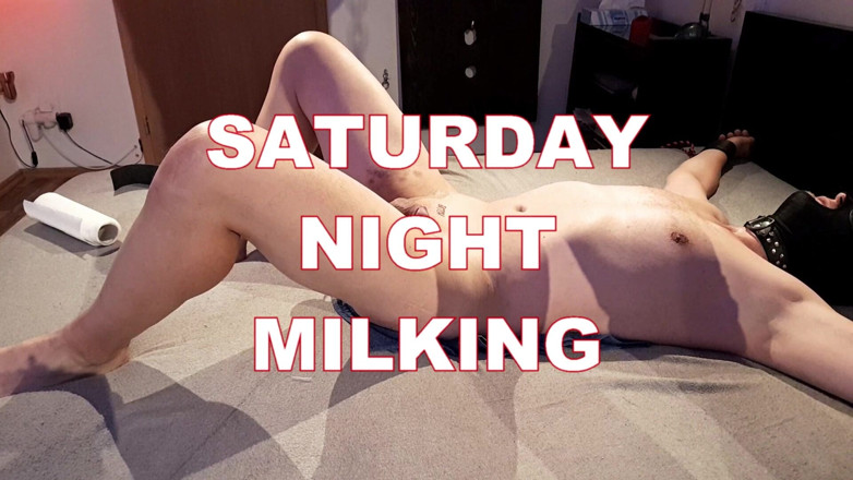Master Drex: Saturday night milking