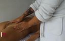 Melanie and Milan: Massage with a Happy Ending to My New Client- Spanish...