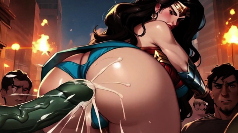 Spicy Toons: Harika kadın doyumsuz hulklara karşı, tam film