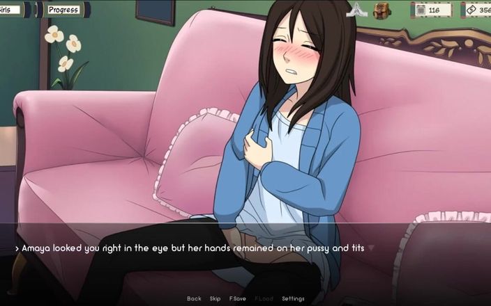 LoveSkySan69Real: NARUTO - ナルト - くノ一トレーナー [v0.13] パート46 Loveskysan69によるアマヤとのセックス